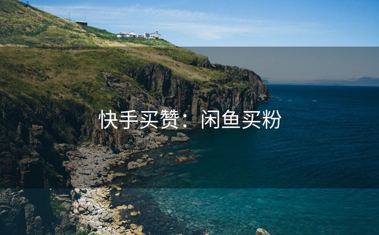 快手买赞：闲鱼买粉