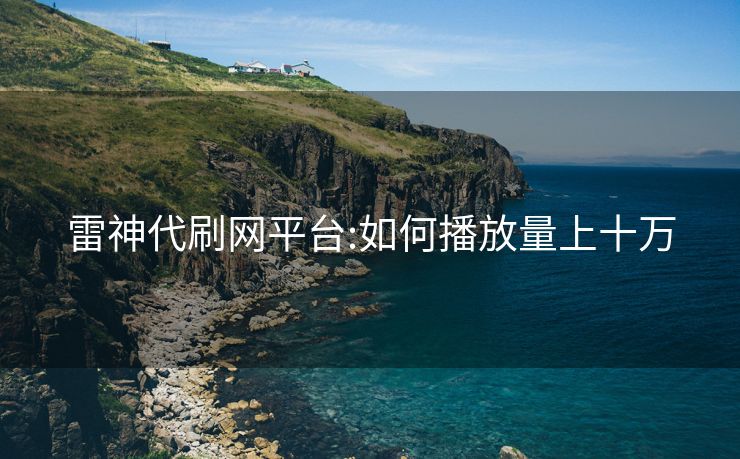 雷神代刷网平台:如何播放量上十万