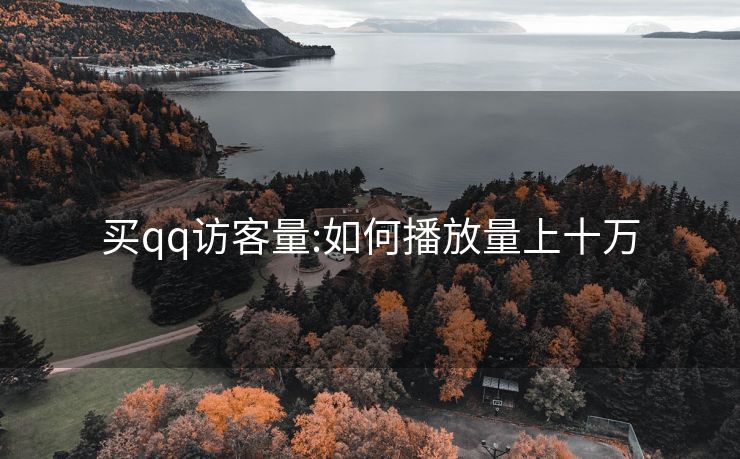 买qq访客量:如何播放量上十万
