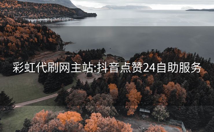 彩虹代刷网主站:抖音点赞24自助服务
