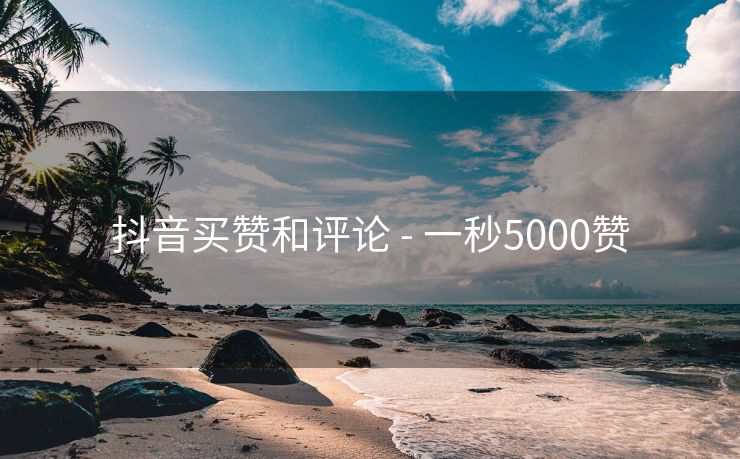 抖音买赞和评论 - 一秒5000赞